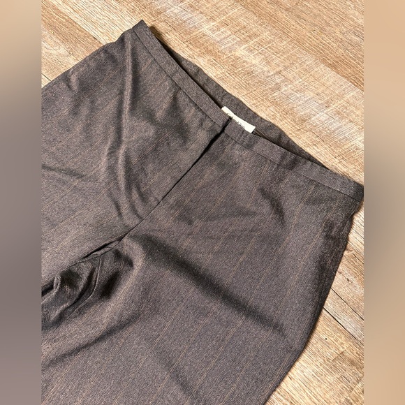 Gray Pinstripe Trousers - Picture 2 of 6